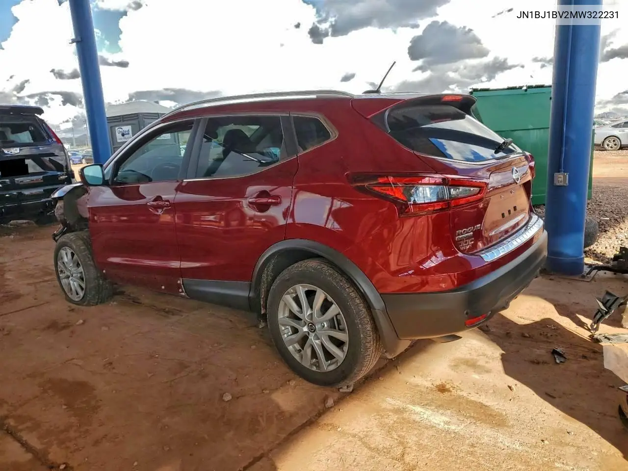 JN1BJ1BV2MW322231 2021 Nissan Rogue Sport Sv