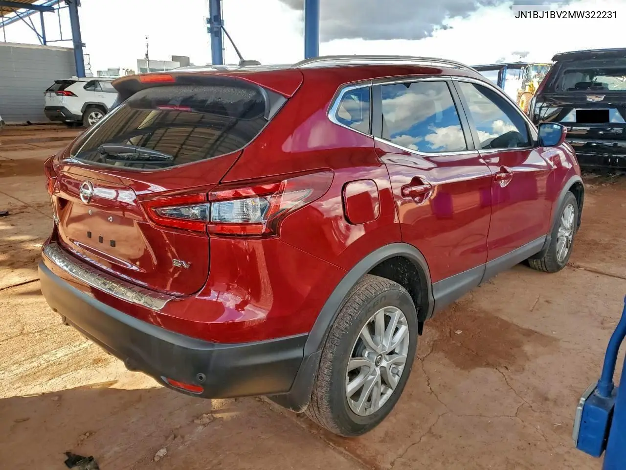 JN1BJ1BV2MW322231 2021 Nissan Rogue Sport Sv