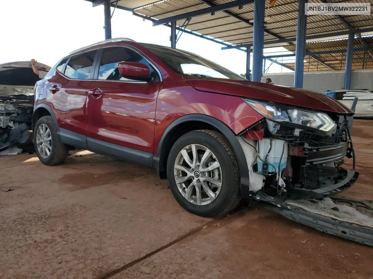 JN1BJ1BV2MW322231 2021 Nissan Rogue Sport Sv