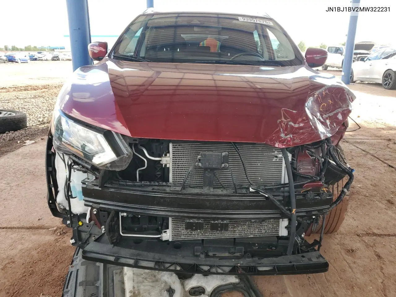 JN1BJ1BV2MW322231 2021 Nissan Rogue Sport Sv