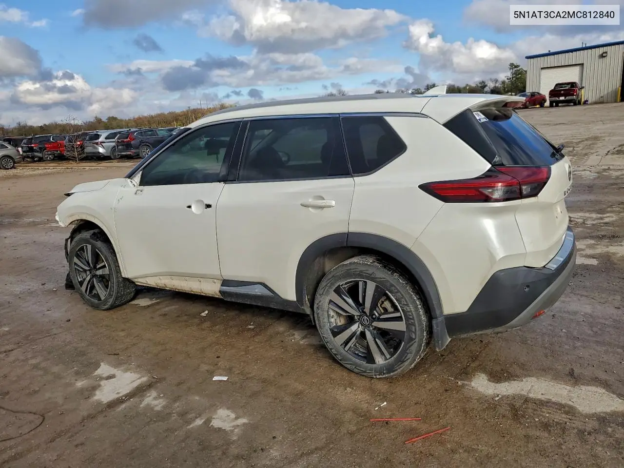 5N1AT3CA2MC812840 2021 Nissan Rogue Sl