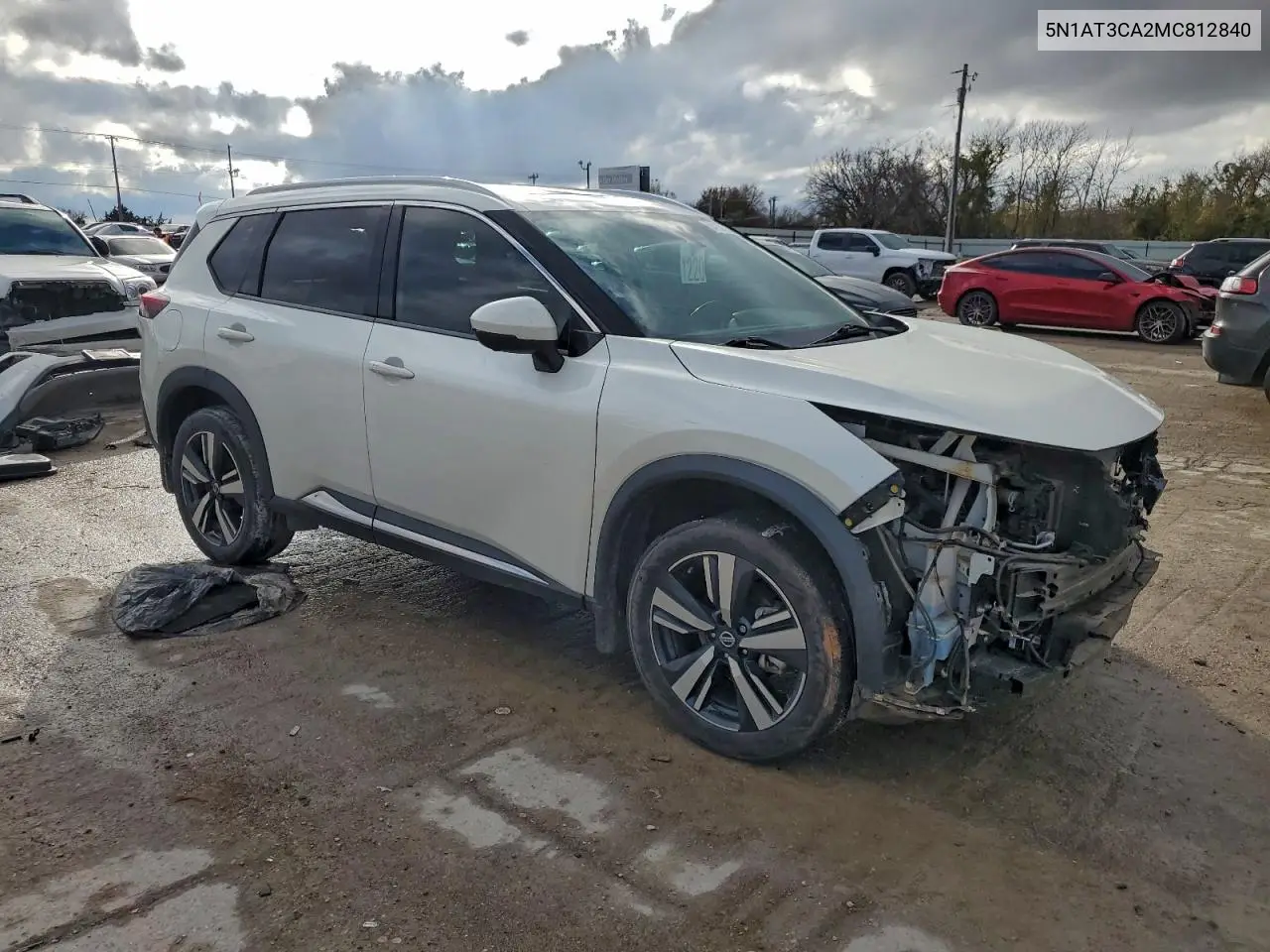 5N1AT3CA2MC812840 2021 Nissan Rogue Sl