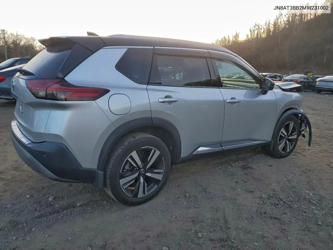 JN8AT3BB2MW231002 2021 Nissan Rogue Sv