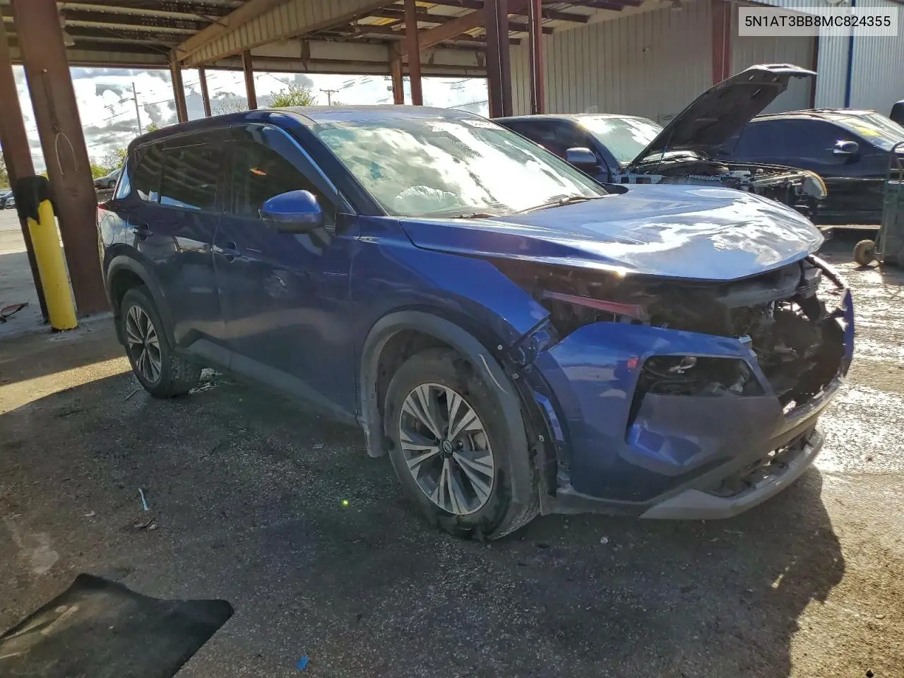 5N1AT3BB8MC824355 2021 Nissan Rogue Sv