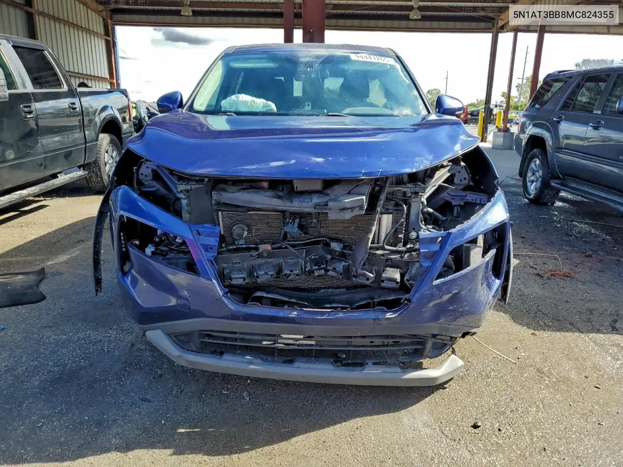 5N1AT3BB8MC824355 2021 Nissan Rogue Sv