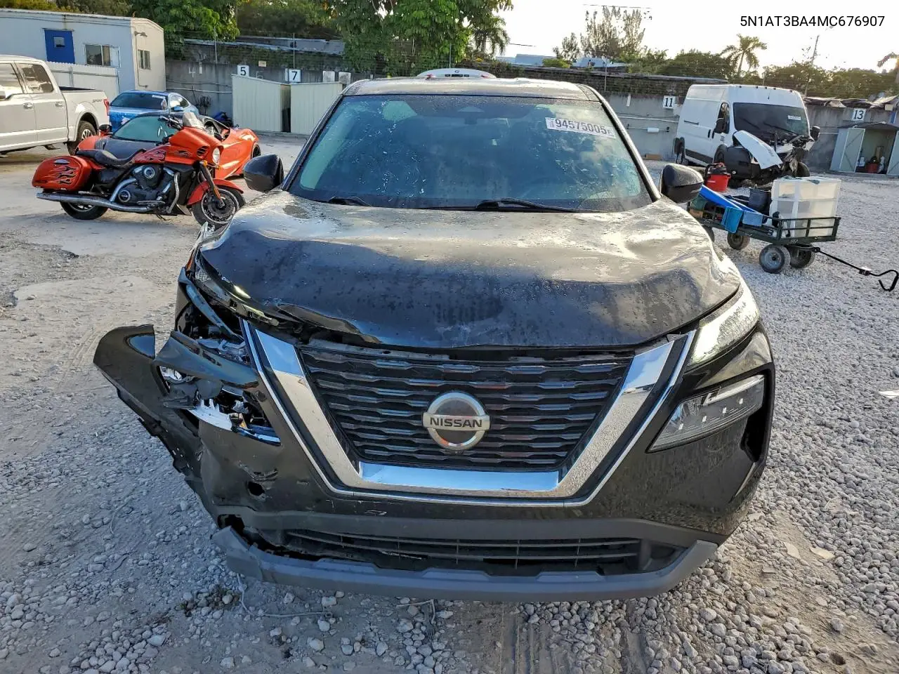 5N1AT3BA4MC676907 2021 Nissan Rogue Sv