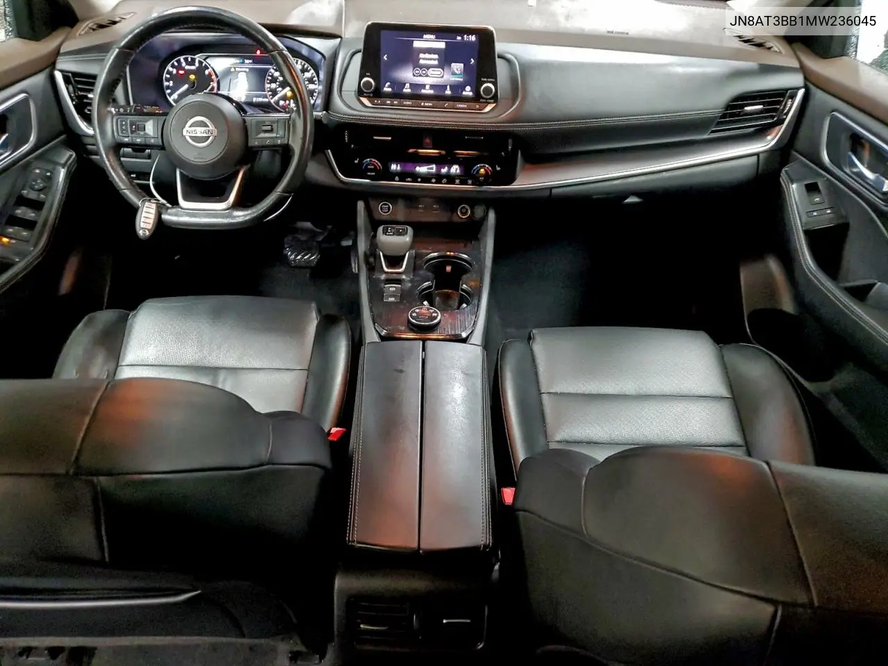 JN8AT3BB1MW236045 2021 Nissan Rogue Sv
