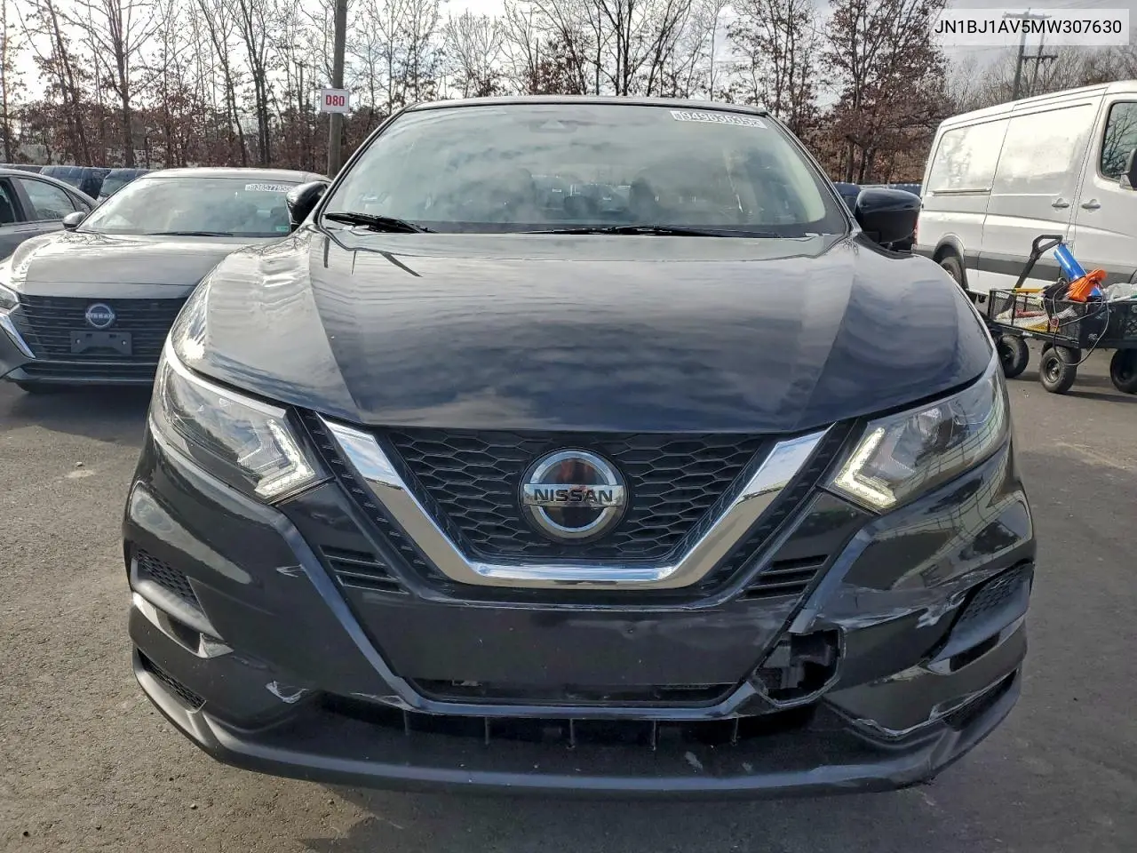 JN1BJ1AV5MW307630 2021 Nissan Rogue Sport S