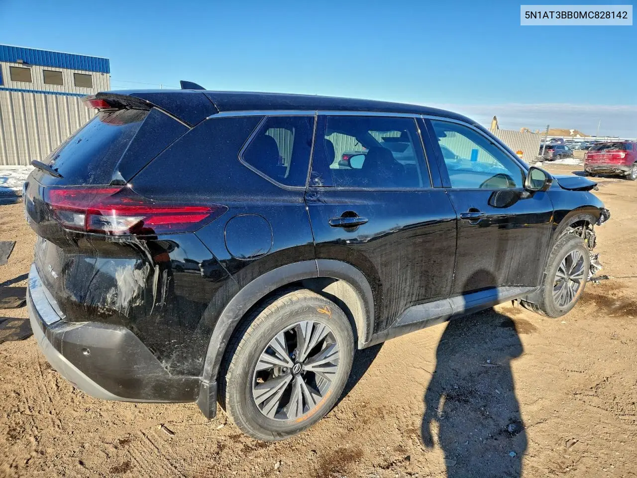 5N1AT3BB0MC828142 2021 Nissan Rogue Sv