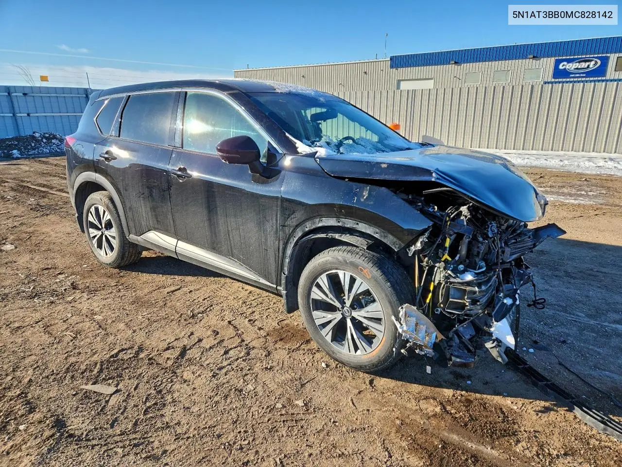 5N1AT3BB0MC828142 2021 Nissan Rogue Sv