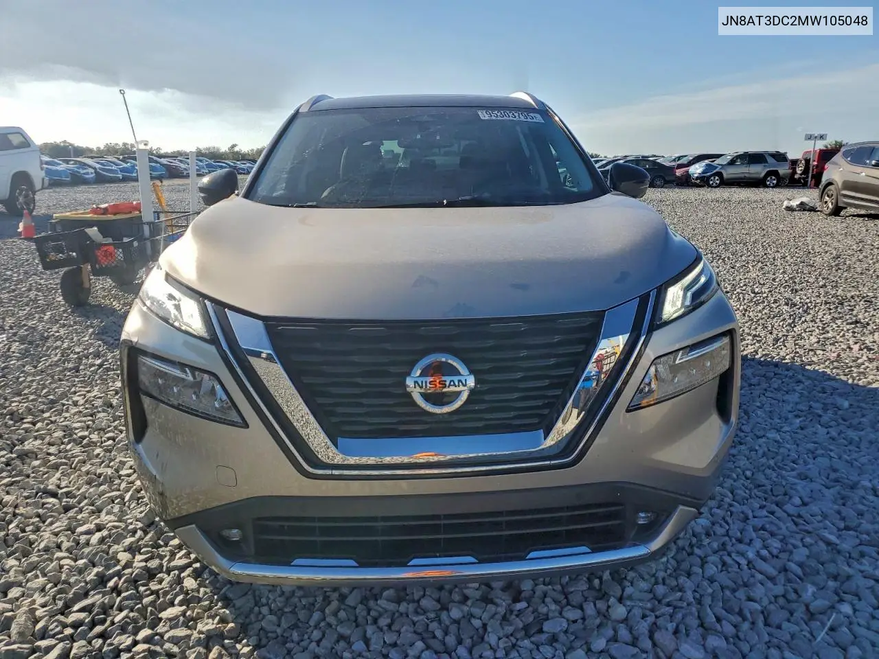 JN8AT3DC2MW105048 2021 Nissan Rogue Platinum