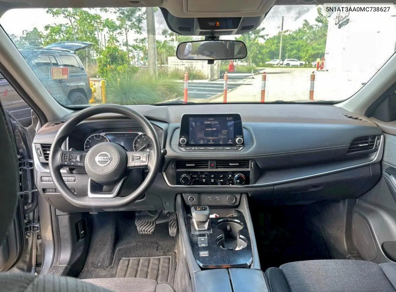 5N1AT3AA0MC738627 2021 Nissan Rogue S