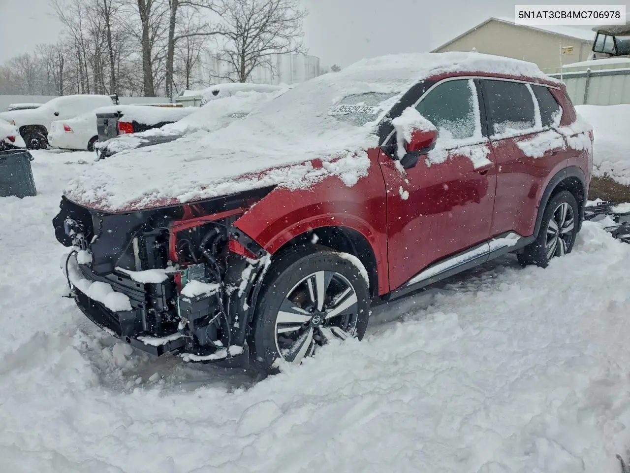 5N1AT3CB4MC706978 2021 Nissan Rogue Sl