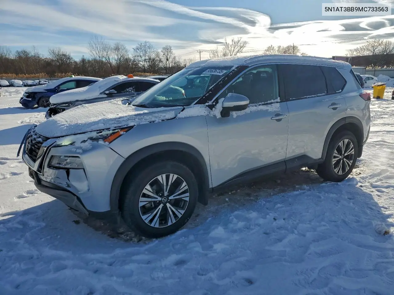 5N1AT3BB9MC733563 2021 Nissan Rogue Sv