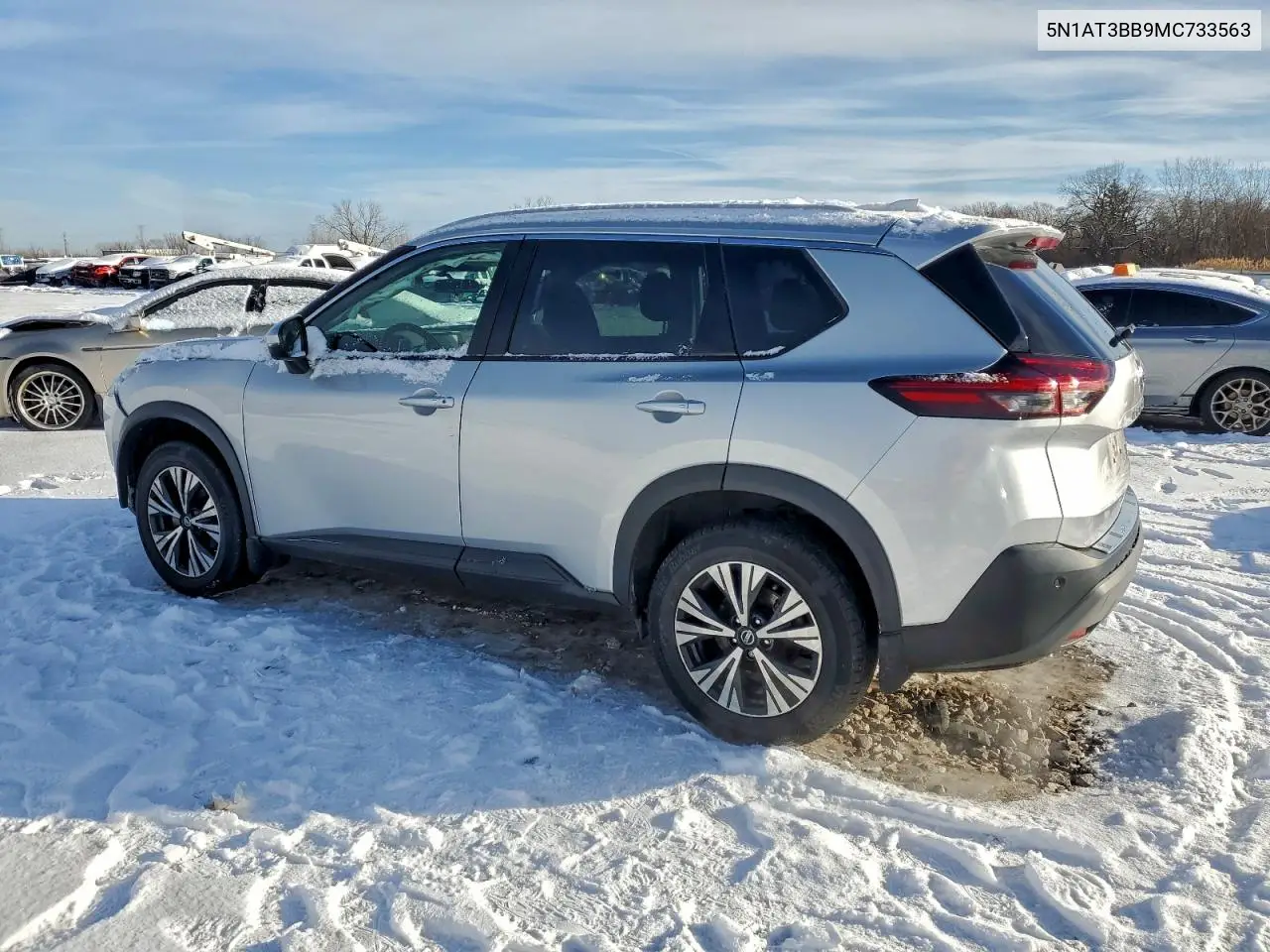 5N1AT3BB9MC733563 2021 Nissan Rogue Sv