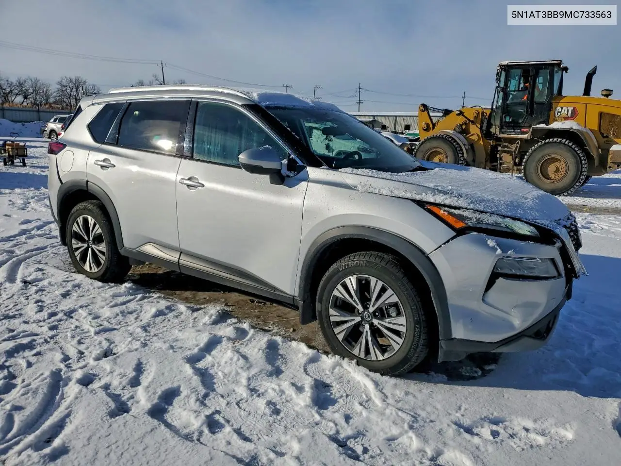 5N1AT3BB9MC733563 2021 Nissan Rogue Sv