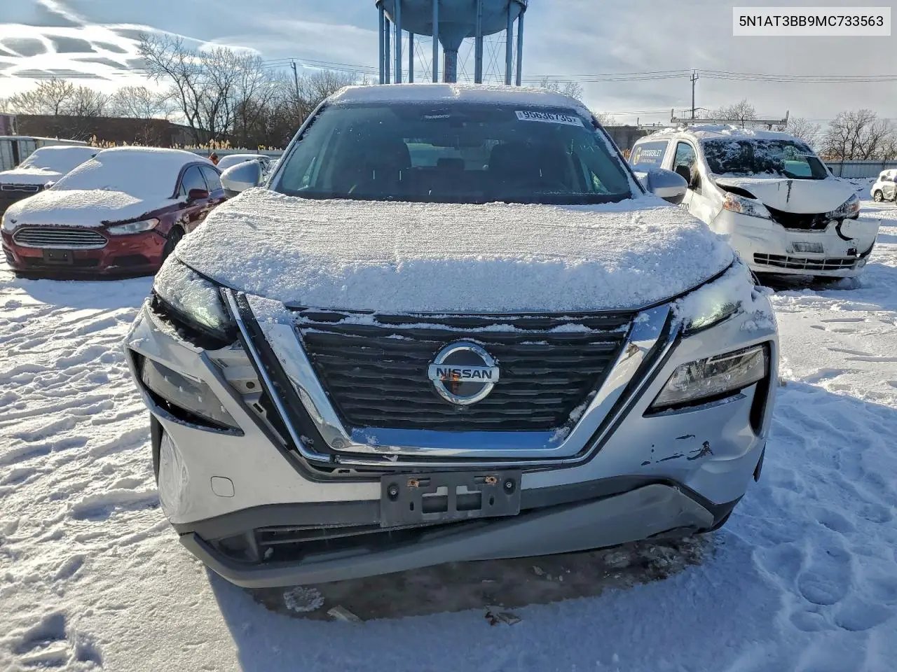 5N1AT3BB9MC733563 2021 Nissan Rogue Sv