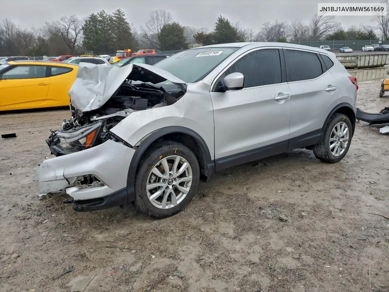 JN1BJ1AV8MW561669 2021 Nissan Rogue Sport S