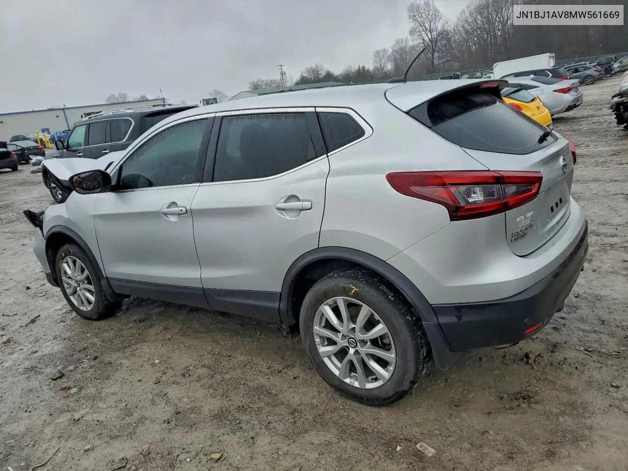 JN1BJ1AV8MW561669 2021 Nissan Rogue Sport S