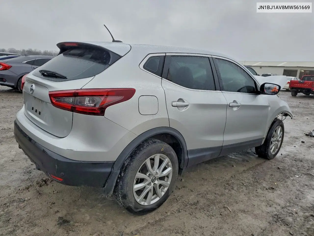 JN1BJ1AV8MW561669 2021 Nissan Rogue Sport S