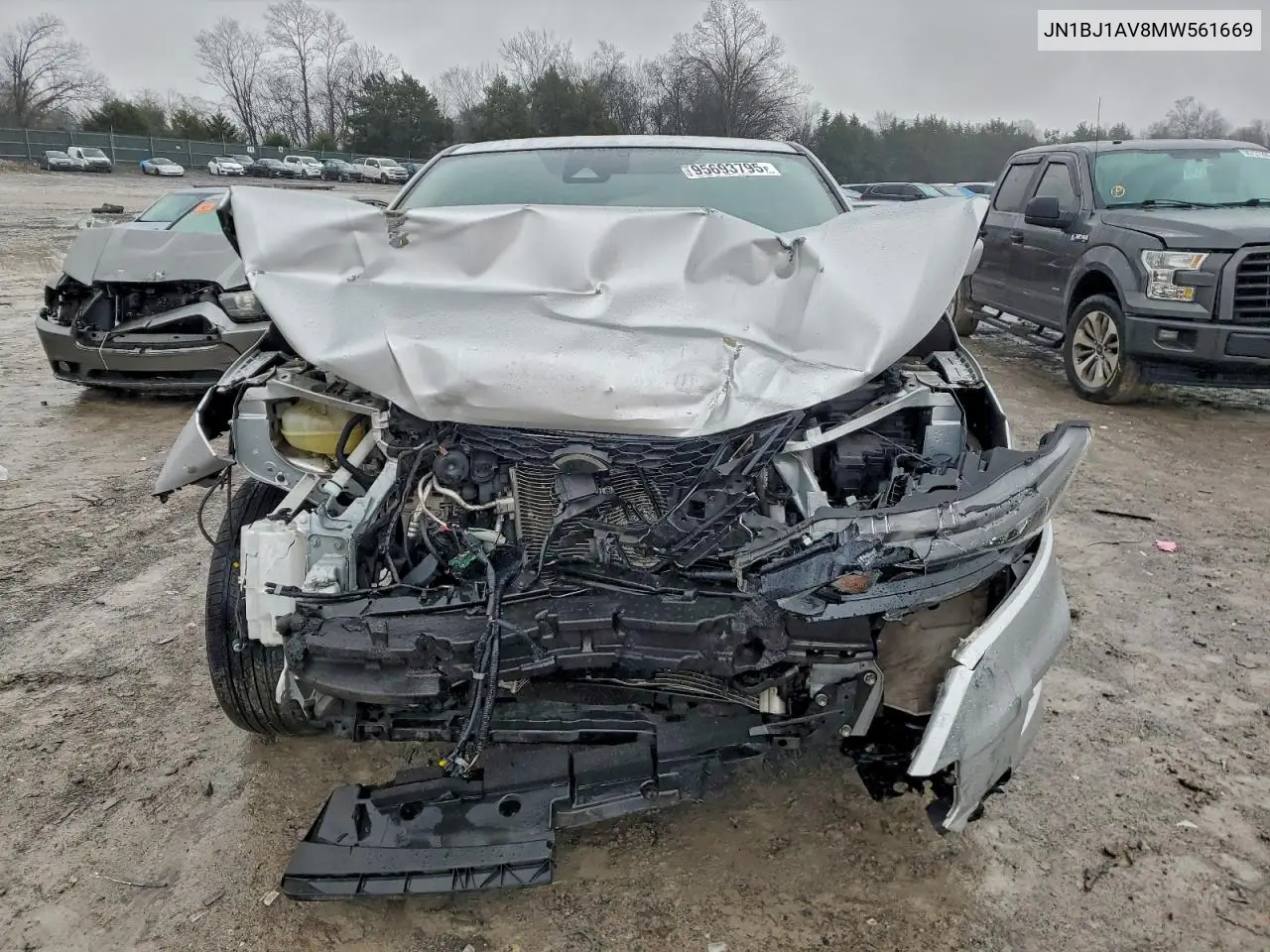 JN1BJ1AV8MW561669 2021 Nissan Rogue Sport S