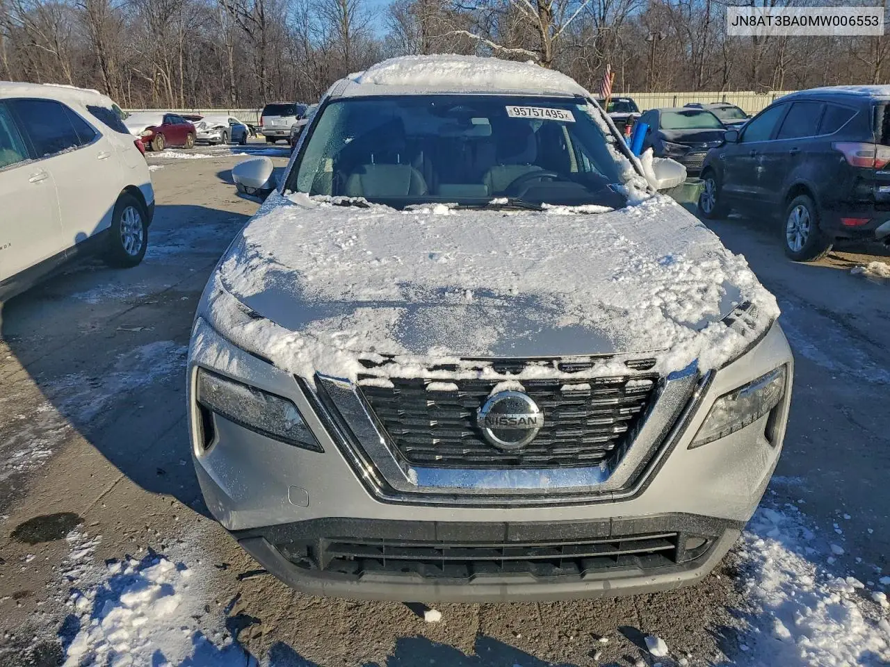 JN8AT3BA0MW006553 2021 Nissan Rogue Sv