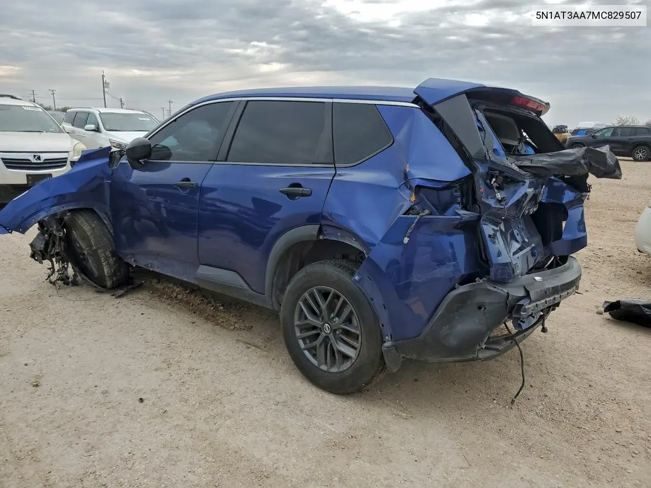 5N1AT3AA7MC829507 2021 Nissan Rogue S