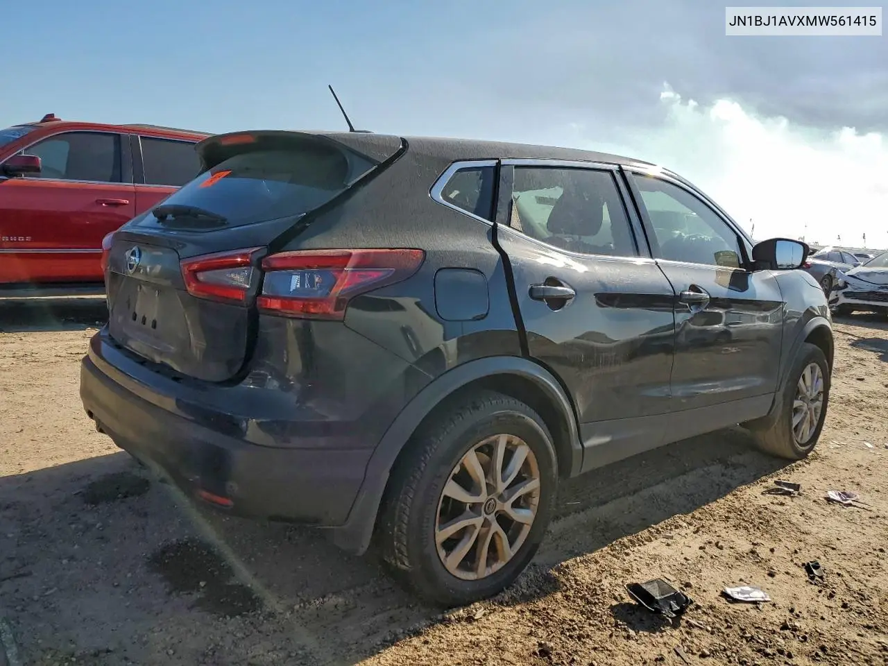JN1BJ1AVXMW561415 2021 Nissan Rogue Sport S