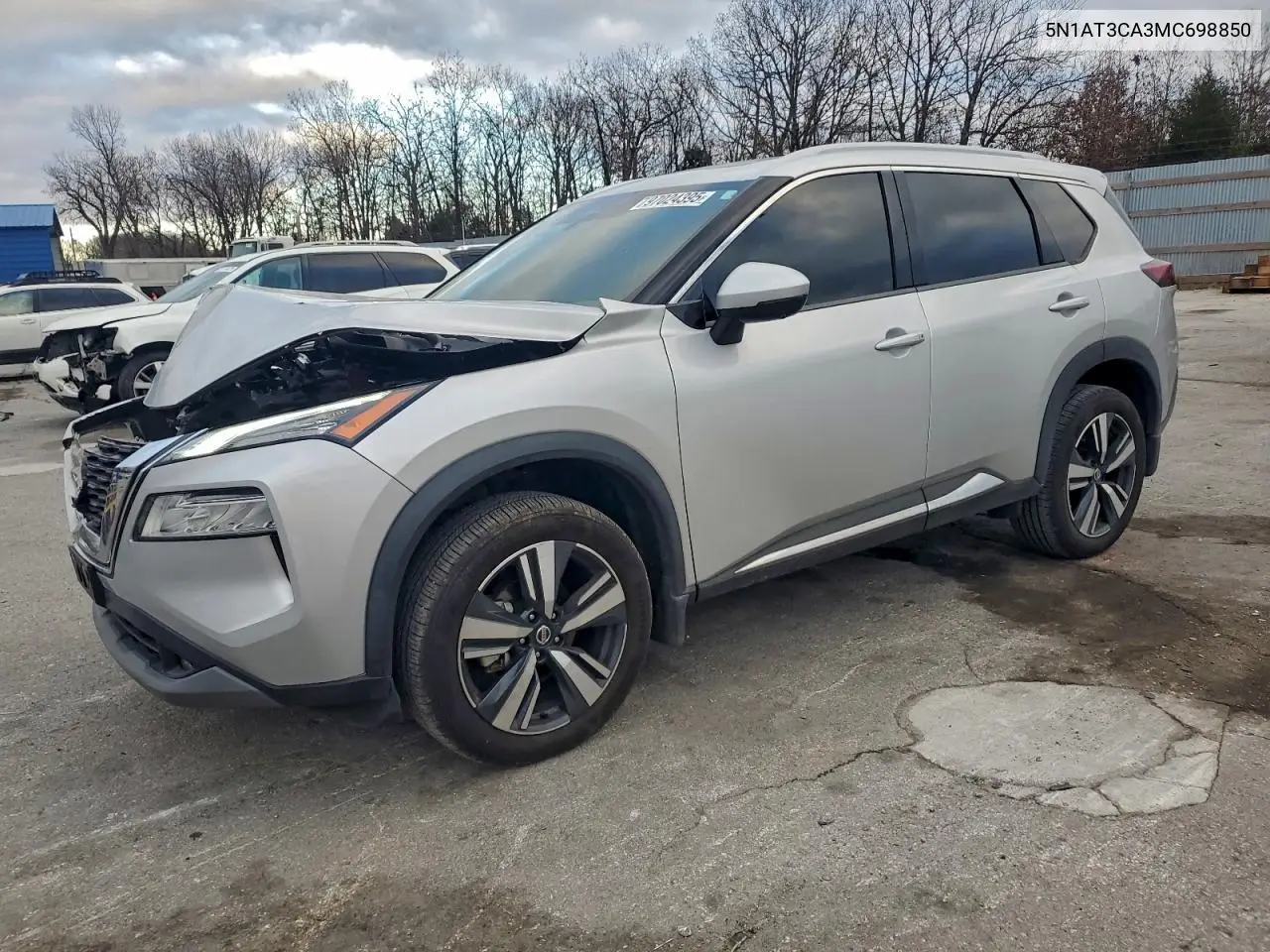5N1AT3CA3MC698850 2021 Nissan Rogue Sl