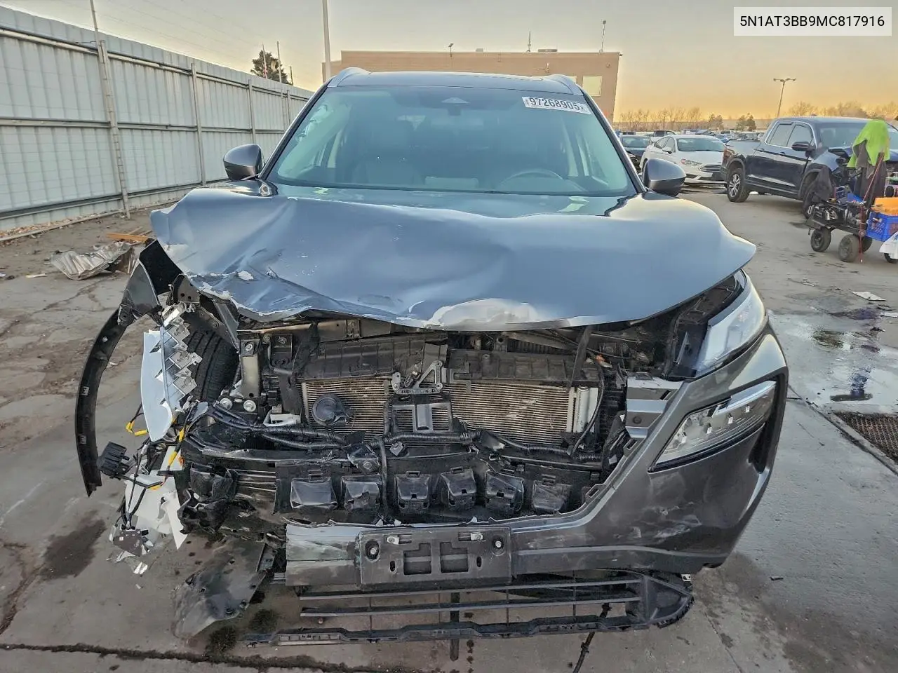 5N1AT3BB9MC817916 2021 Nissan Rogue Sv