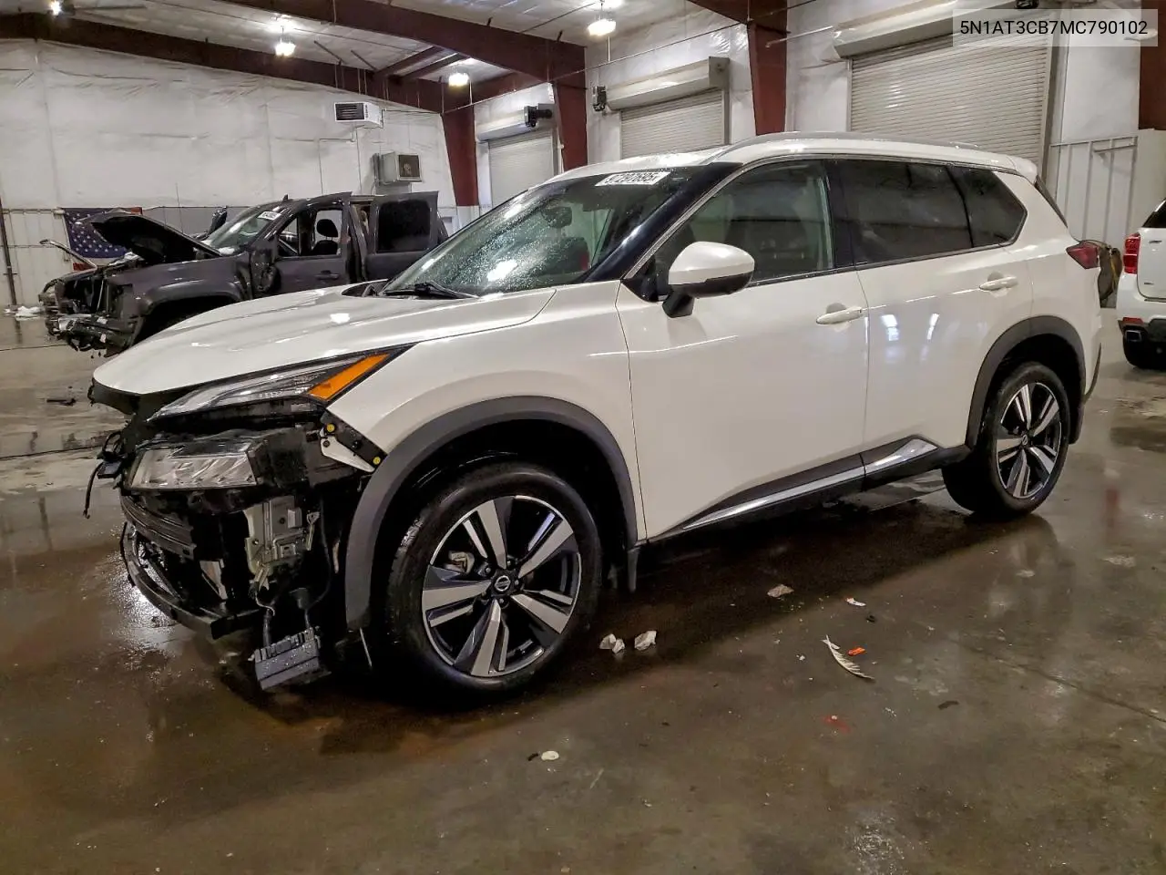 5N1AT3CB7MC790102 2021 Nissan Rogue Sl