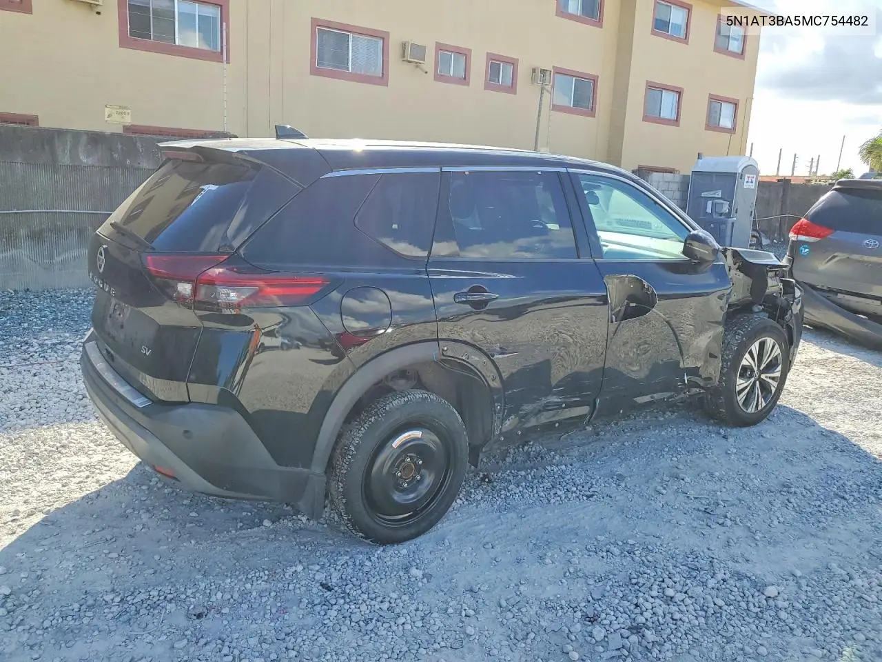 5N1AT3BA5MC754482 2021 Nissan Rogue Sv