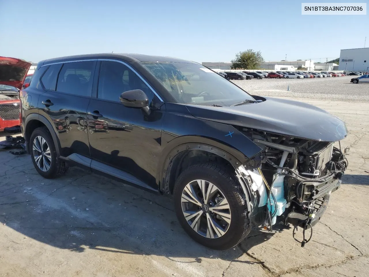 5N1BT3BA3NC707036 2022 Nissan Rogue Sv