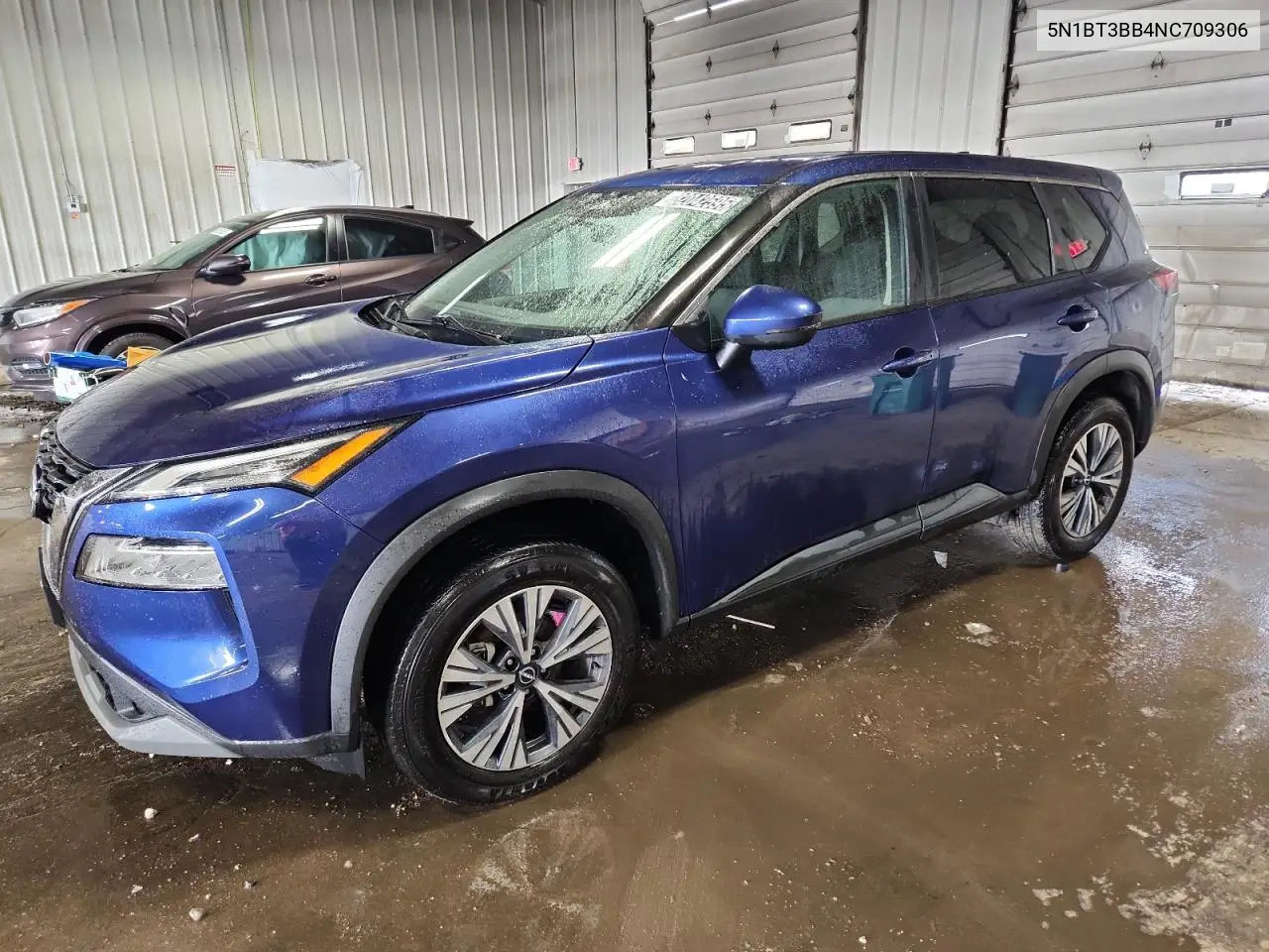 5N1BT3BB4NC709306 2022 Nissan Rogue Sv