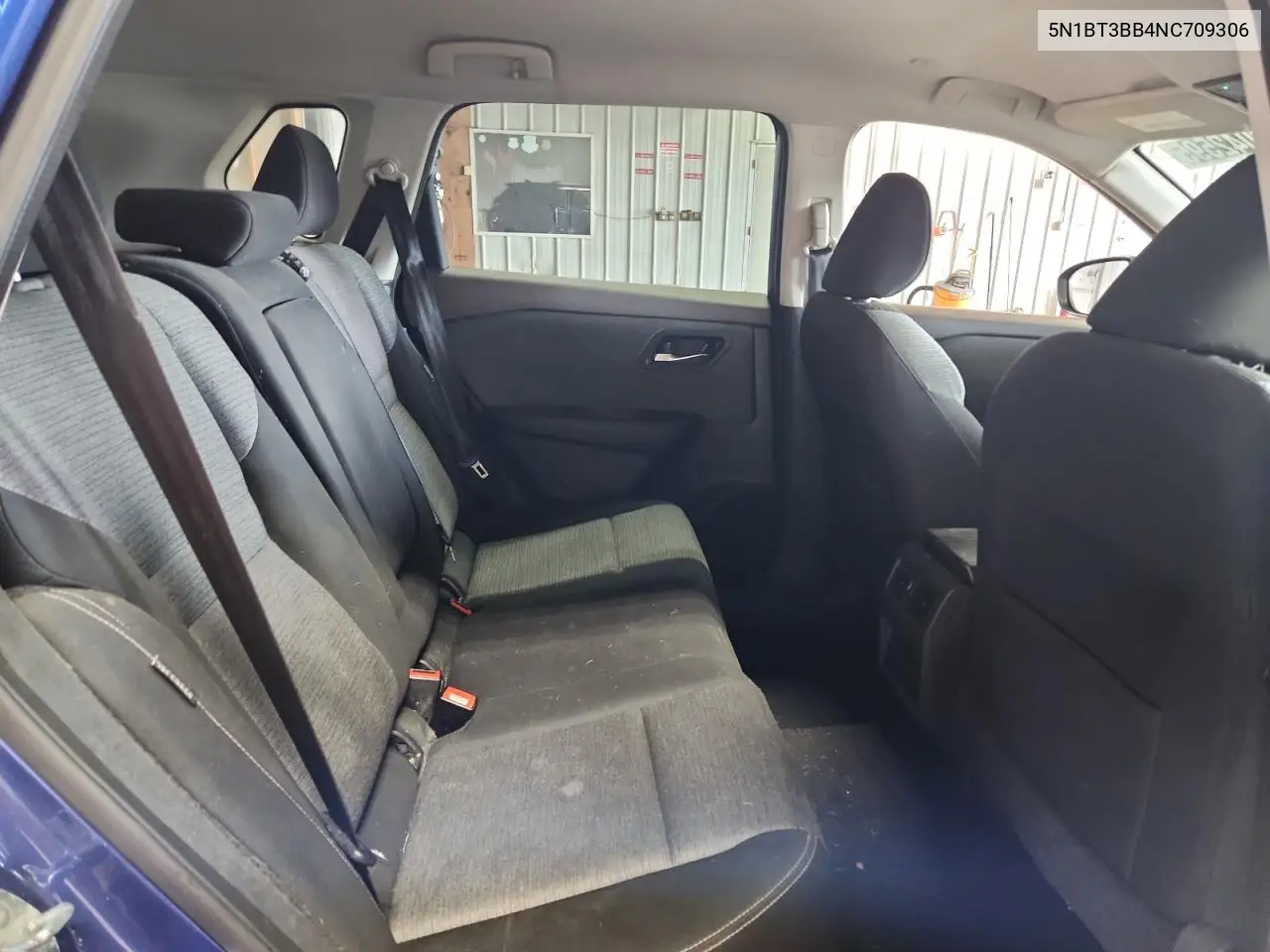 5N1BT3BB4NC709306 2022 Nissan Rogue Sv