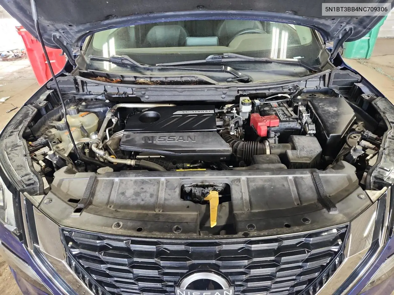 5N1BT3BB4NC709306 2022 Nissan Rogue Sv