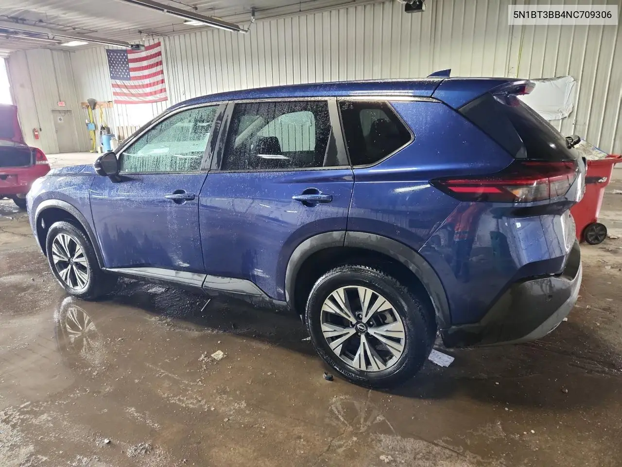 5N1BT3BB4NC709306 2022 Nissan Rogue Sv