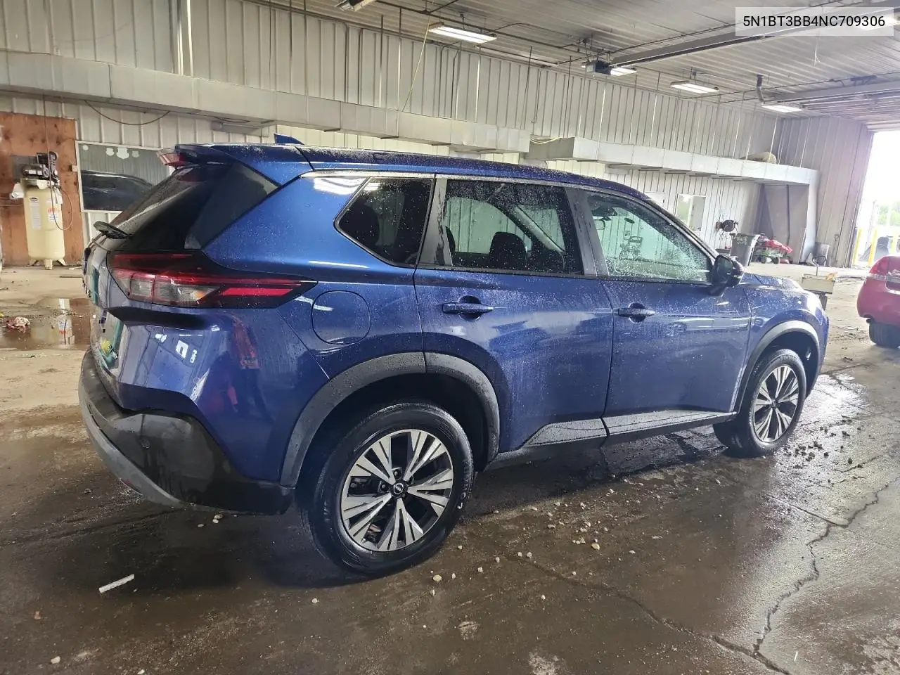 5N1BT3BB4NC709306 2022 Nissan Rogue Sv