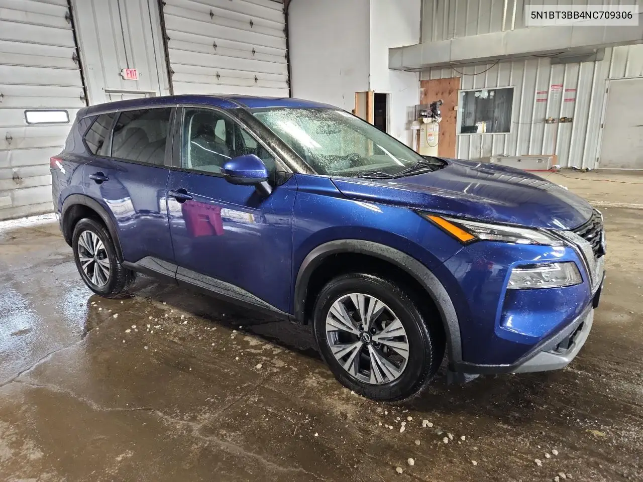 5N1BT3BB4NC709306 2022 Nissan Rogue Sv