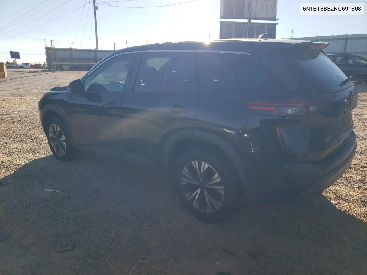 5N1BT3BB2NC691808 2022 Nissan Rogue Sv