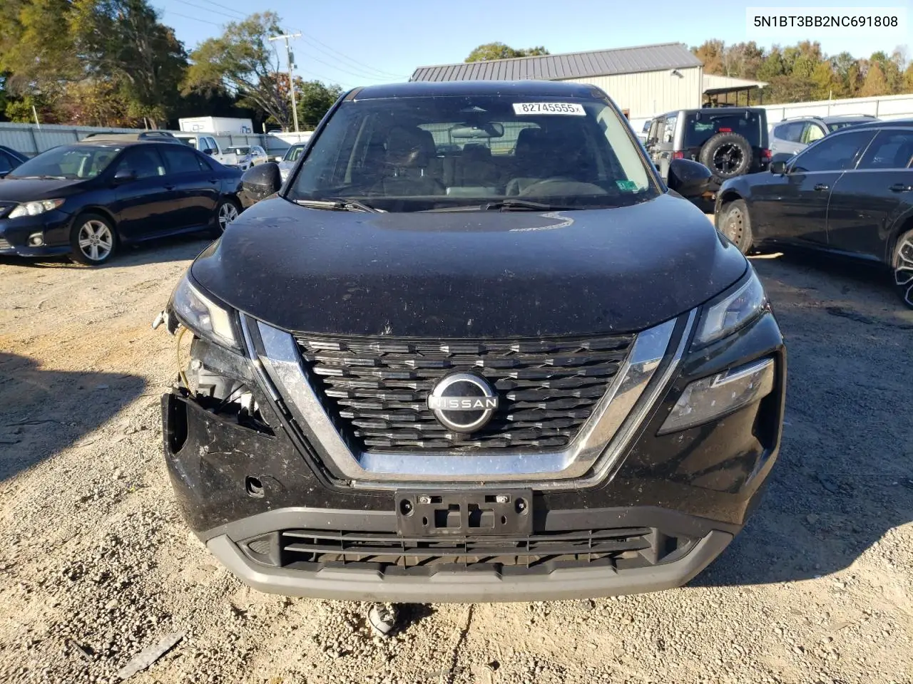 5N1BT3BB2NC691808 2022 Nissan Rogue Sv