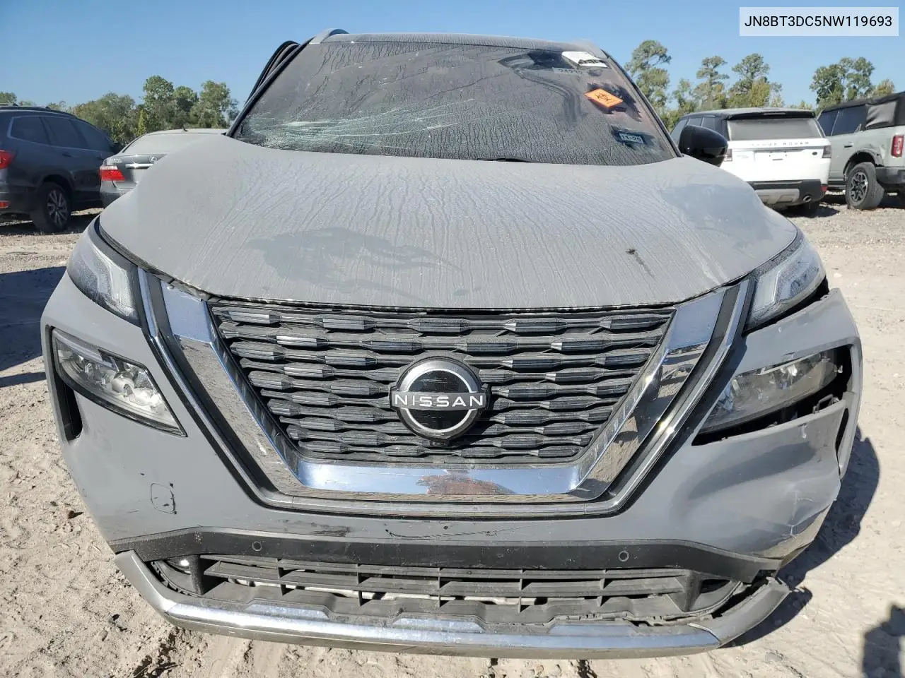 JN8BT3DC5NW119693 2022 Nissan Rogue Platinum