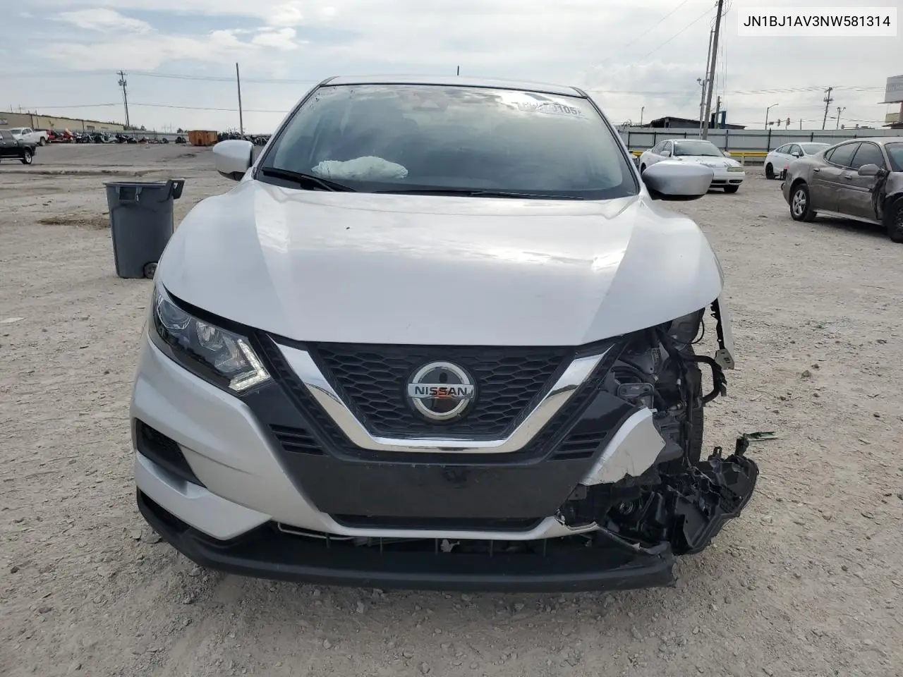 JN1BJ1AV3NW581314 2022 Nissan Rogue Sport S