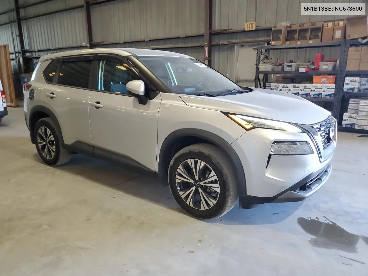 5N1BT3BB9NC673600 2022 Nissan Rogue Sv