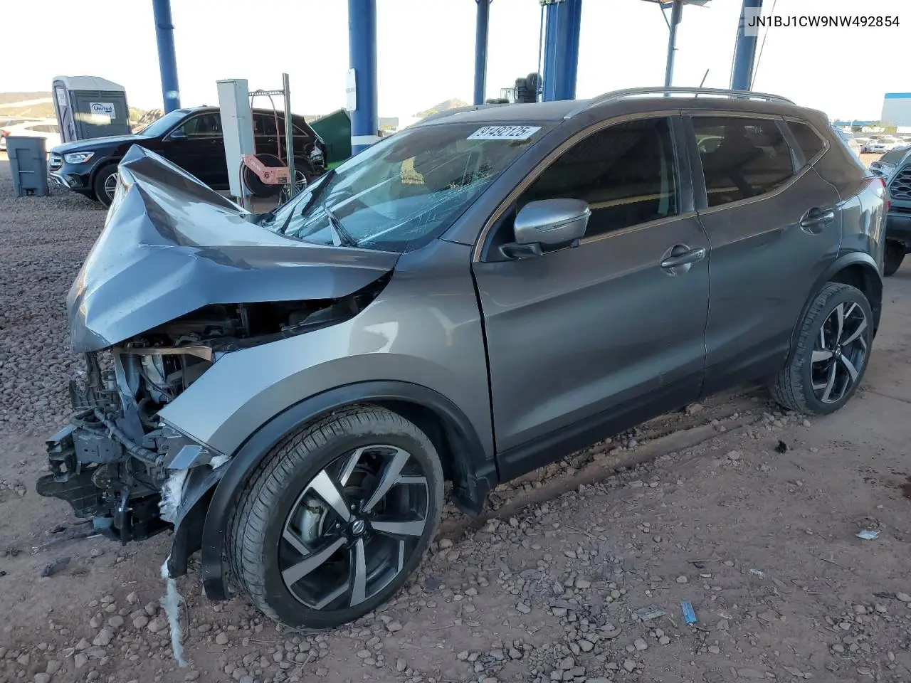 JN1BJ1CW9NW492854 2022 Nissan Rogue Sport Sl