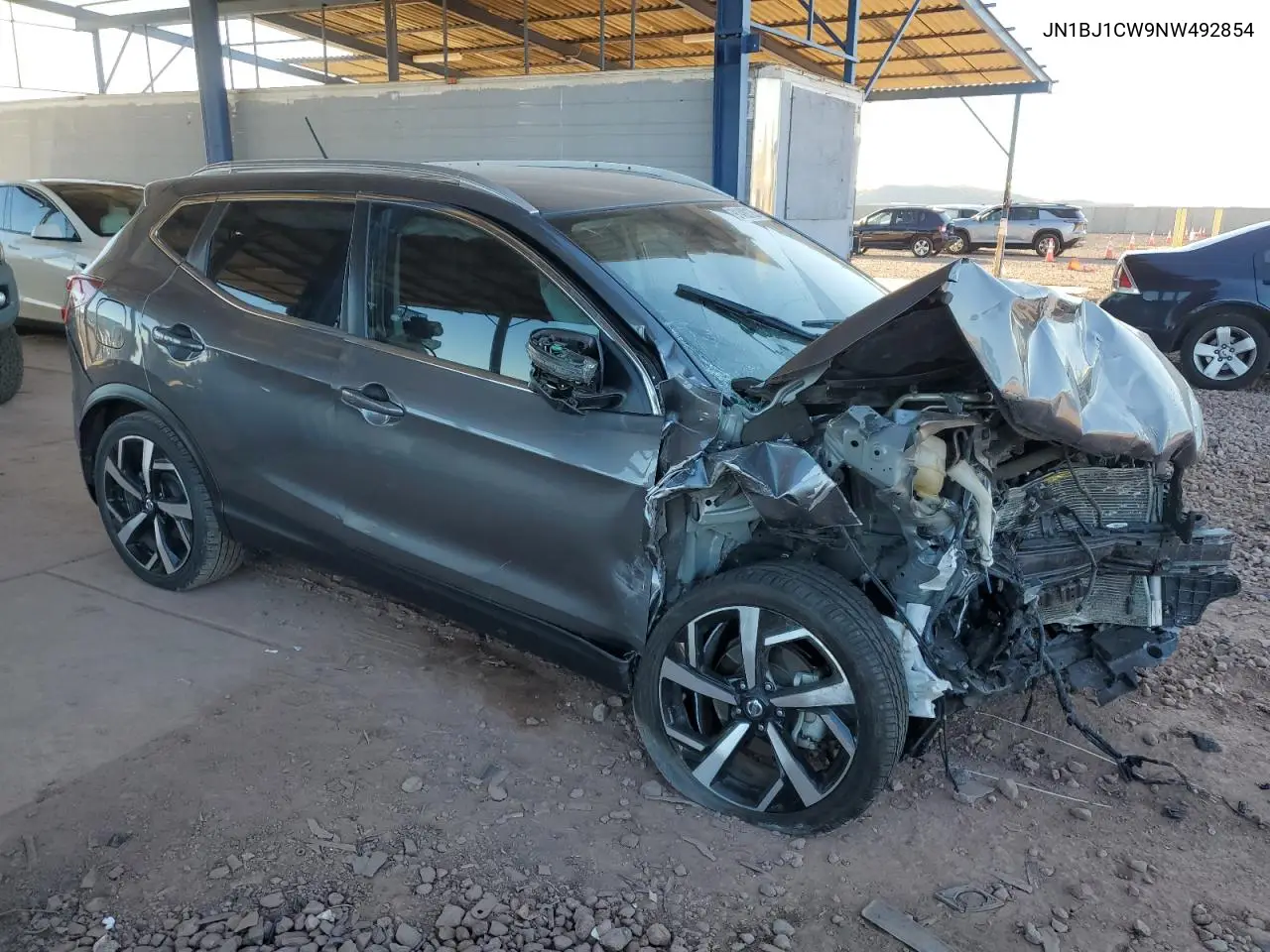 JN1BJ1CW9NW492854 2022 Nissan Rogue Sport Sl