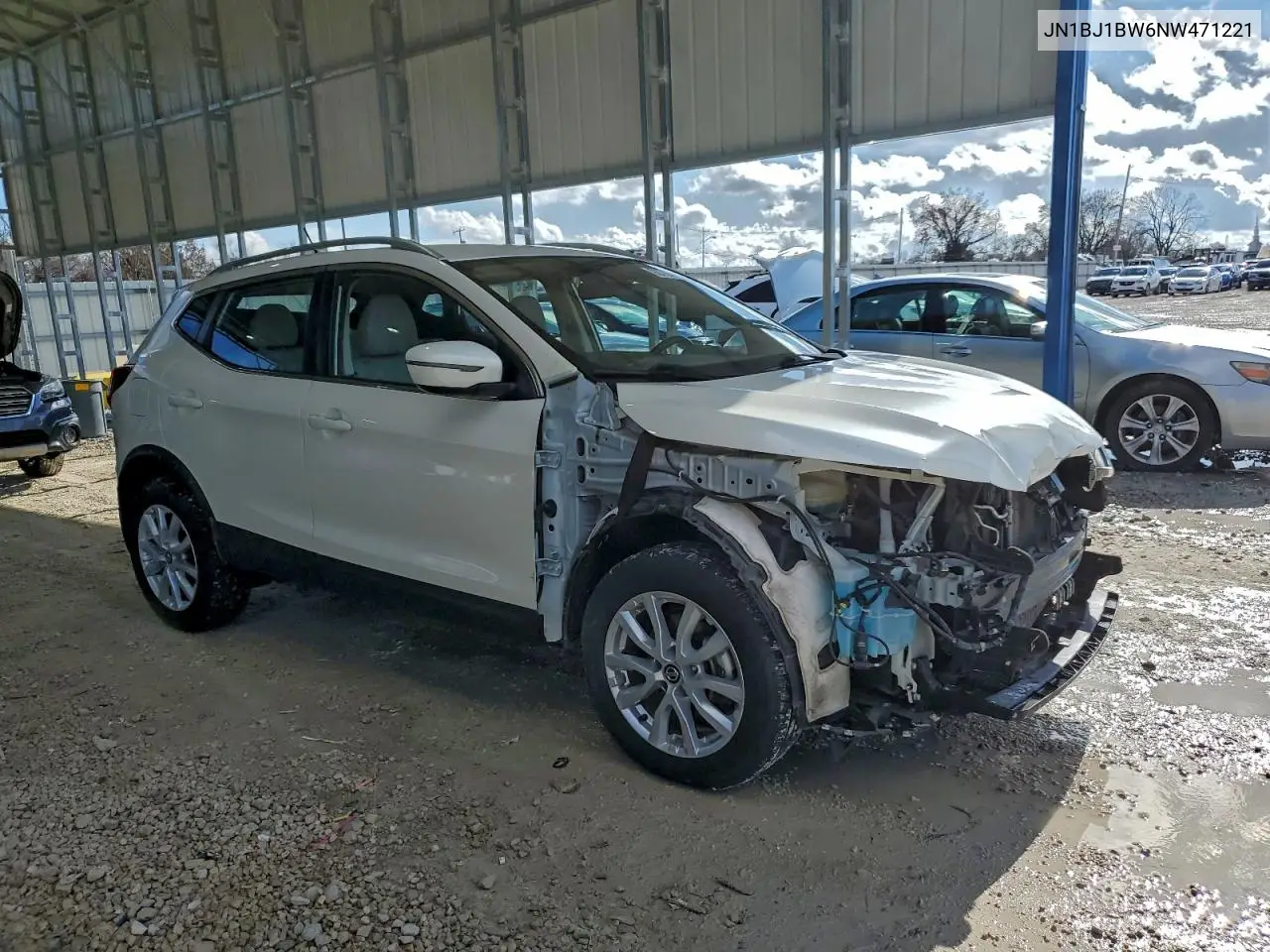 JN1BJ1BW6NW471221 2022 Nissan Rogue Sport Sv