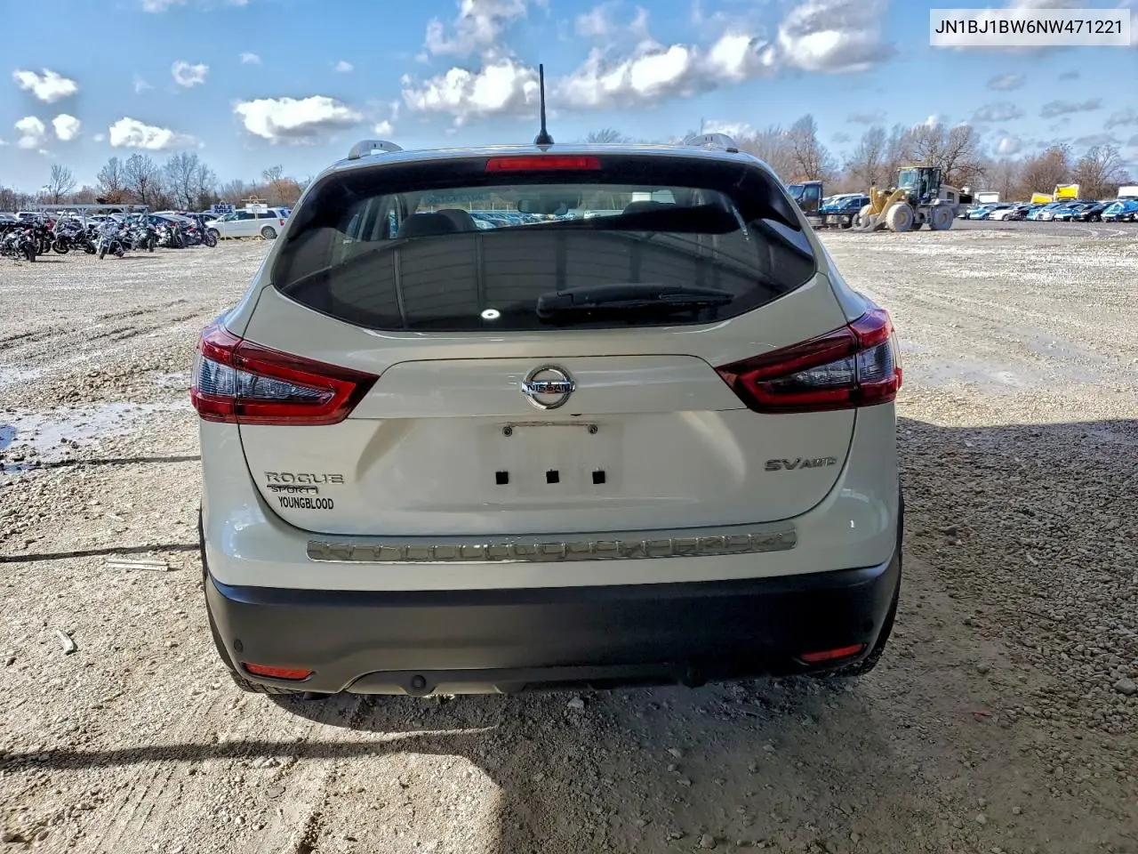 JN1BJ1BW6NW471221 2022 Nissan Rogue Sport Sv