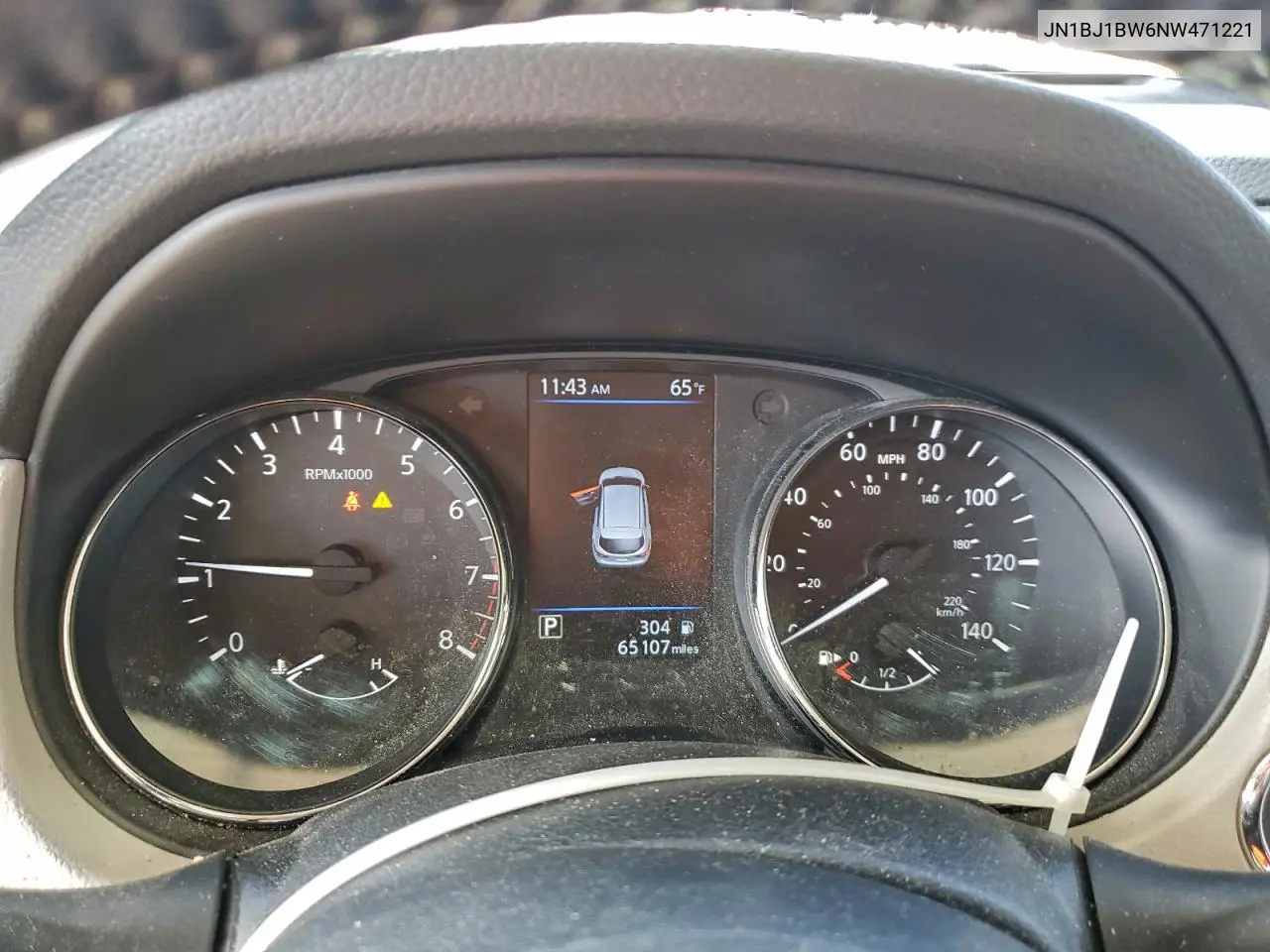 JN1BJ1BW6NW471221 2022 Nissan Rogue Sport Sv
