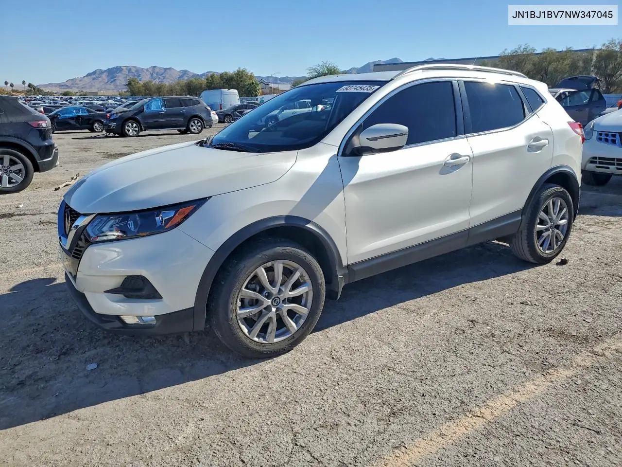 JN1BJ1BV7NW347045 2022 Nissan Rogue Sport Sv